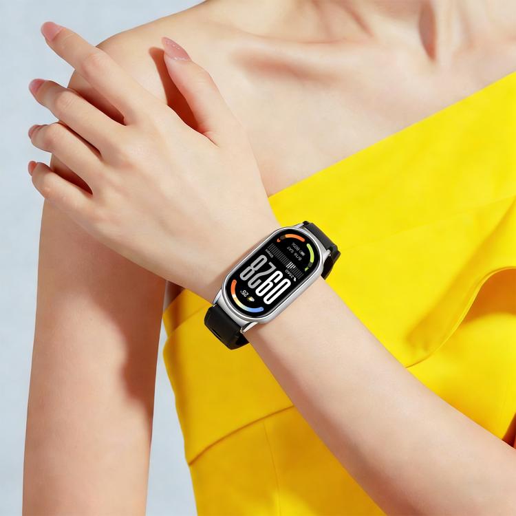 Bracelet de montre en silicone 3D à texture diamant xDfind, For Xiaomi Smart Band 10 / 9 / 8