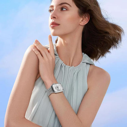 Bracelet de montre xDfind en nylon tressé avec boucle magnétique et nœud chinois, For Apple Watch 42 / 44 / 45 / 46 / 49mm, For Apple Watch 38 / 40 / 41 / S11 42mm
