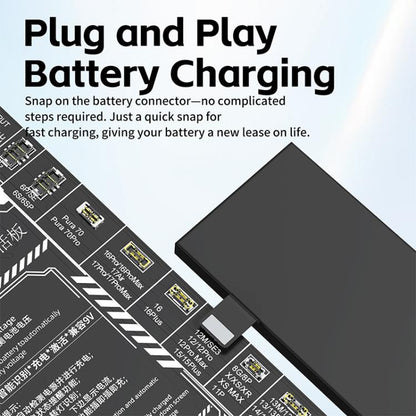 Carte d'activation de charge de batterie JTX B9 5-9V pour iPhone 6S-17 Pro Max (sauf 16e) et Android, JTX B9