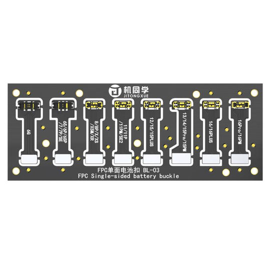 Câble d'alimentation JTX BL-03 avec connecteur FPC souple pour batterie, compatible avec les iPhone 6 à 16., JTX BL-03