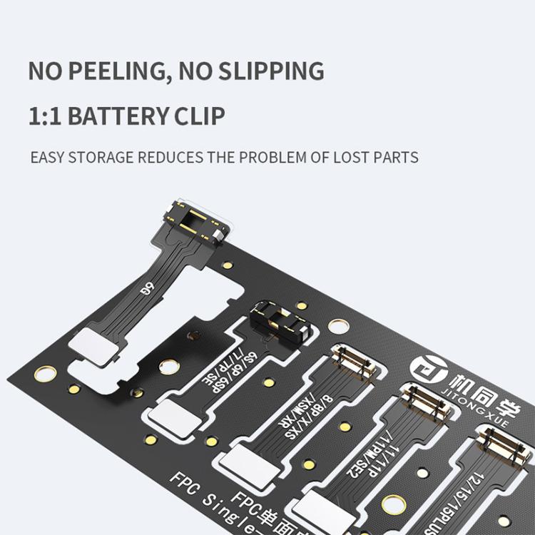 Câble d'alimentation JTX BL-03 avec connecteur FPC souple pour batterie, compatible avec les iPhone 6 à 16., JTX BL-03