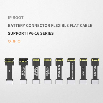 Câble d'alimentation JTX BL-03 avec connecteur FPC souple pour batterie, compatible avec les iPhone 6 à 16., JTX BL-03