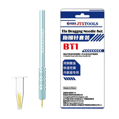 Kit de barrettes de soudure pour connecteurs à aiguille de rebillage JTX BT1, JTX BT1