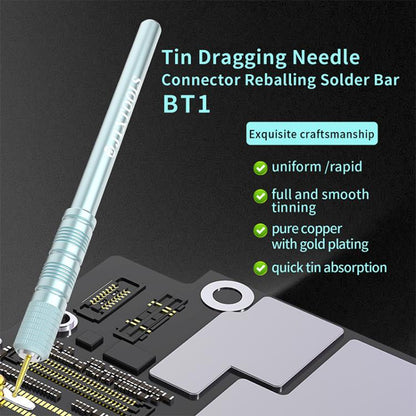 Kit de barrettes de soudure pour connecteurs à aiguille de rebillage JTX BT1, JTX BT1