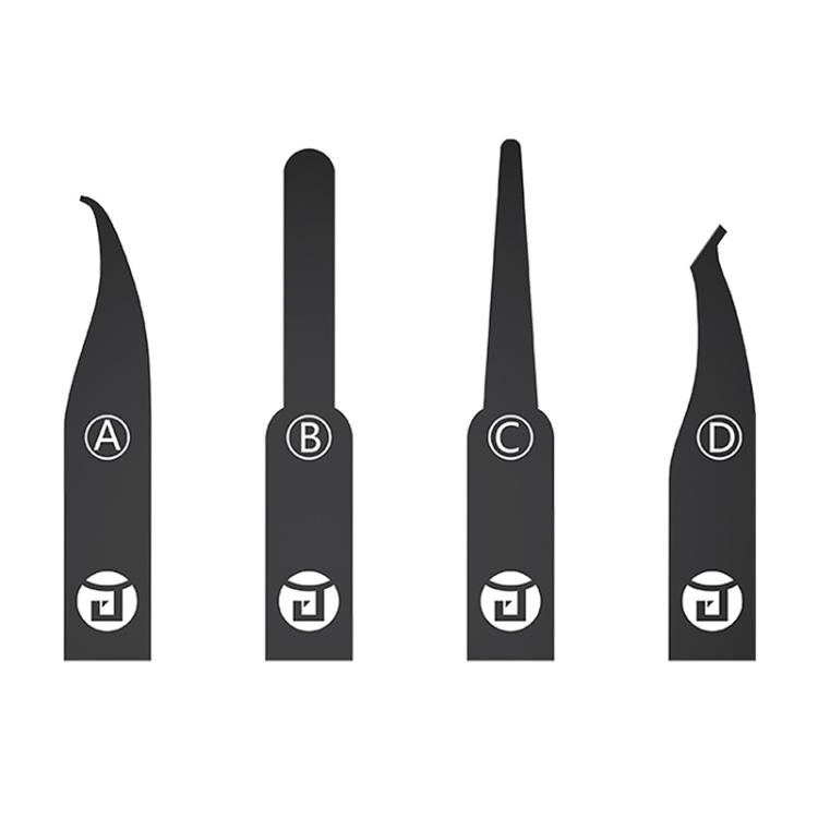 Lames de meulage manuelles multifonctions JTX DP-4 4 en 1 pour carte mère, processeur et circuit intégré, pour retirer la colle, JTX DP-4