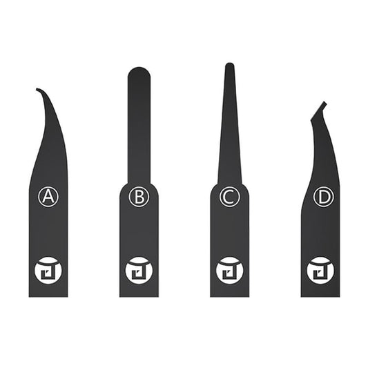 Lames de meulage manuelles multifonctions JTX DP-4 4 en 1 pour carte mère, processeur et circuit intégré, pour retirer la colle, JTX DP-4