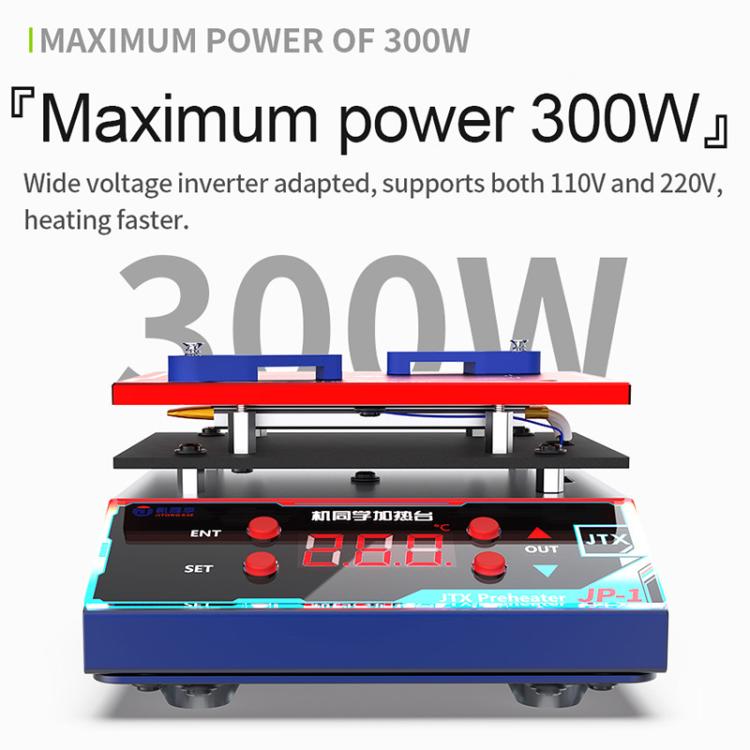Plateforme de préchauffage laminée pour le dégommage et le dépiérage de la matrice de plantation universelle JTX JP-1, EU Plug, US Plug