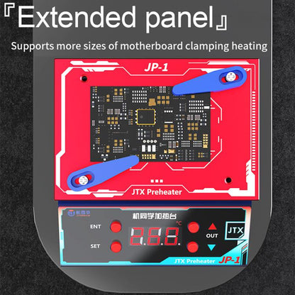 Plateforme de préchauffage laminée pour le dégommage et le dépiérage de la matrice de plantation universelle JTX JP-1, EU Plug, US Plug