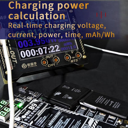 JTX A9 Appareil de mesure multifonction à affichage numérique haute précision pour courbes et formes d'onde, JTX A9