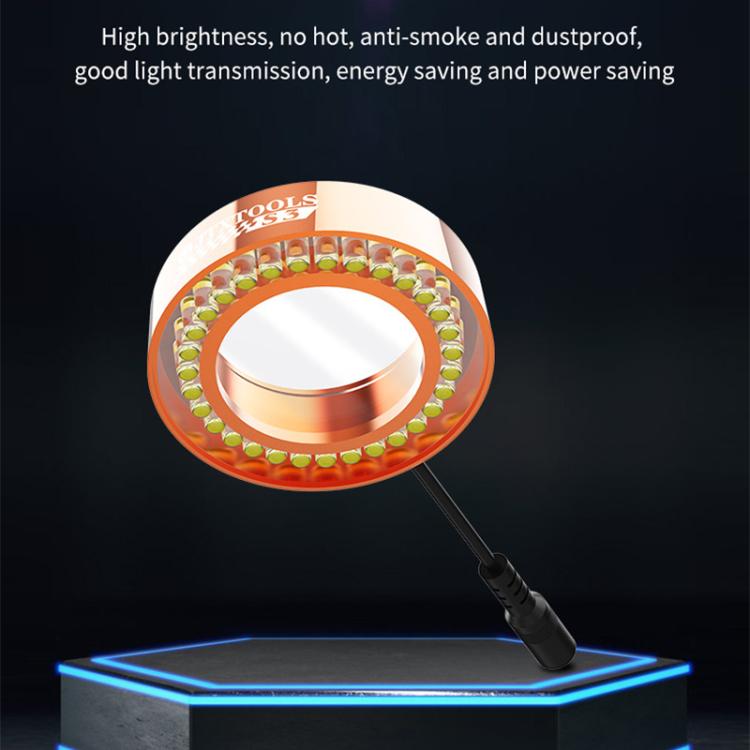 JTX S3 En alliage d'aluminium, 31 LED haute luminosité, source lumineuse étanche à la poussière pour microscope, JTX S3