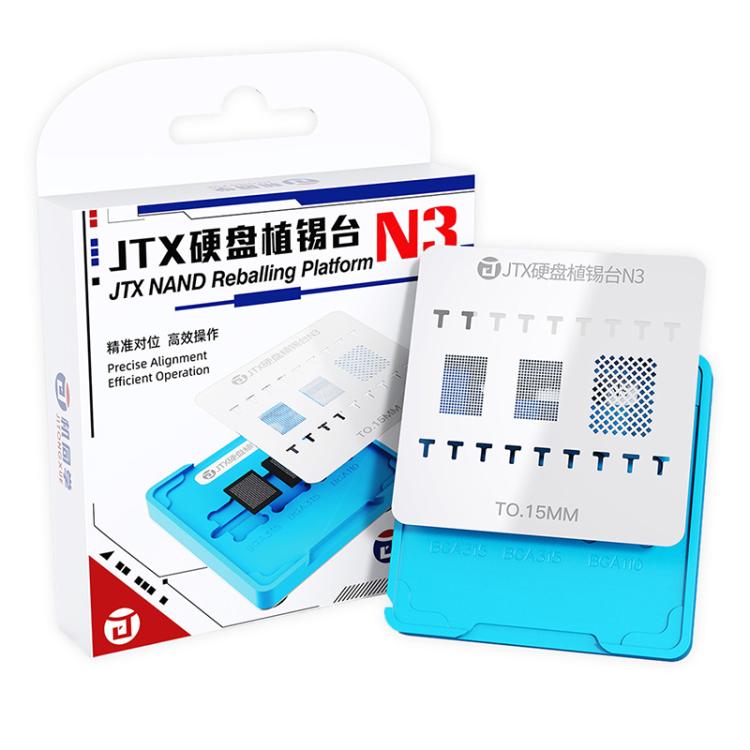 Ensemble de pochoirs de reconditionnement en fer-blanc Juts N3 Baga, JTX N3