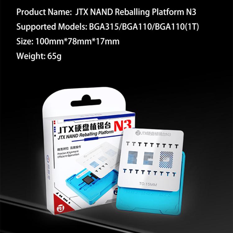 Ensemble de pochoirs de reconditionnement en fer-blanc Juts N3 Baga, JTX N3