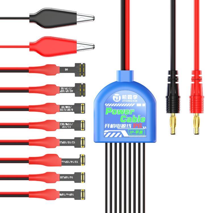Câble d'alimentation de démarrage JTX P6 pour iPhone 6-17 Pro Max, JTX P6
