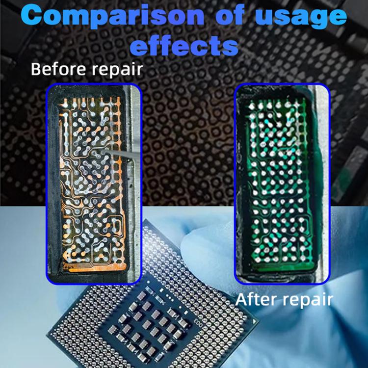 Grille d'huile verte JTX Screen IC pour iPhone 11-16 Pro Max, JTX Screen IC Green Oil Mesh