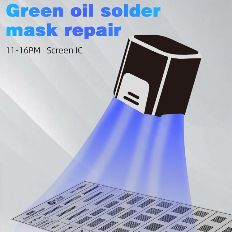 Grille d'huile verte JTX Screen IC pour iPhone 11-16 Pro Max, JTX Screen IC Green Oil Mesh