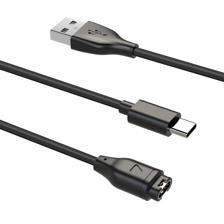 Câble de charge USB vers Type-C 2 en 1 xDfind, longueur : 1,2 m, Charger Cable