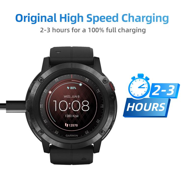 Base de chargement intégrée pour montre xDfind 2 en 1 USB vers Type-C, longueur : 1,2 m, Charging Base