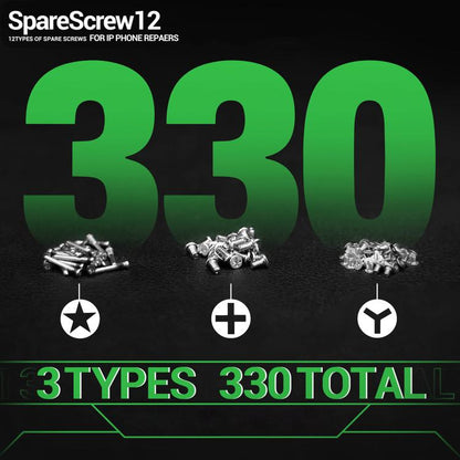 2UUL SC22 SpareScrew12 Vis pour iPhone Series