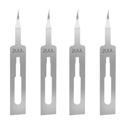 Lames de ponçage et de décollage de colle pour crochet MicroFix 2UUL BL01