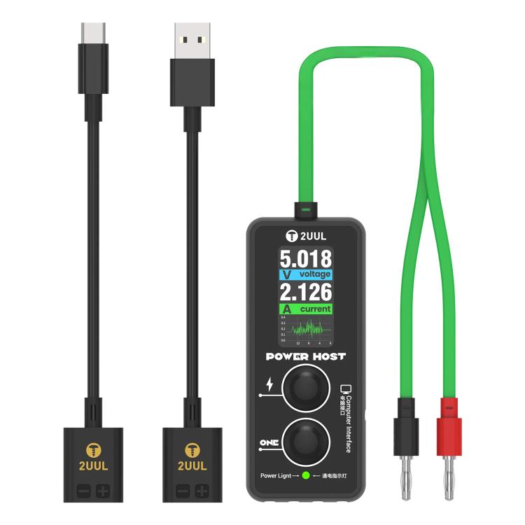 2UUL PW15 Ampèremètre-voltmètre hôte