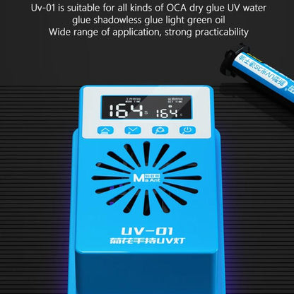 MaAnt UV-01 Lampe UV portable verte à séchage rapide pour huile, MaAnt UV-01