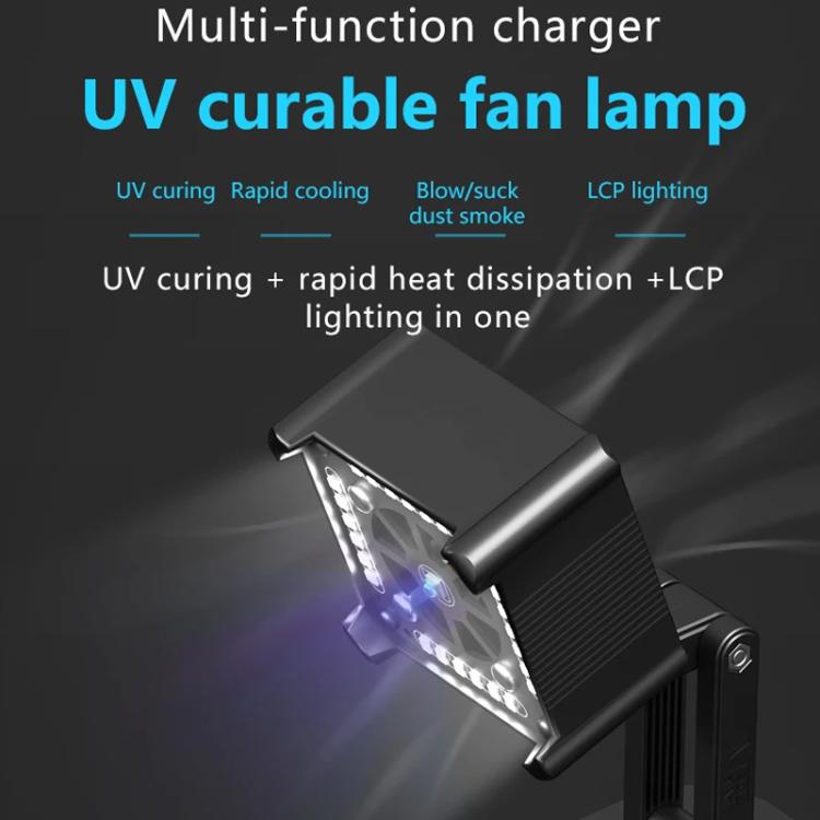 Ventilateur de refroidissement multifonction rechargeable UV MaAnt M066 3W, MaAnt M066