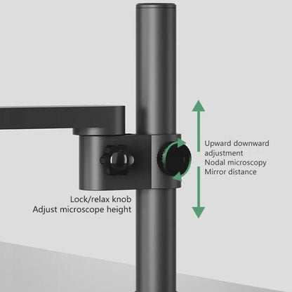 Bras robotique MaAnt JX-02, bras oscillant pour microscope métallique rotatif à 360°, MaAnt JX-02
