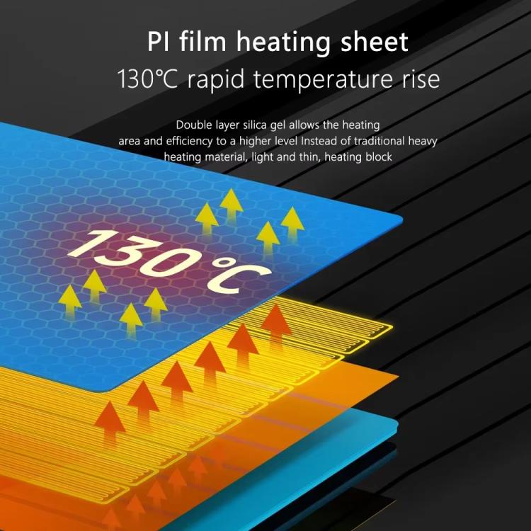 Coussinet chauffant en silicone pour écran LCD MaAnt série PHD, MaAnt PHD Series