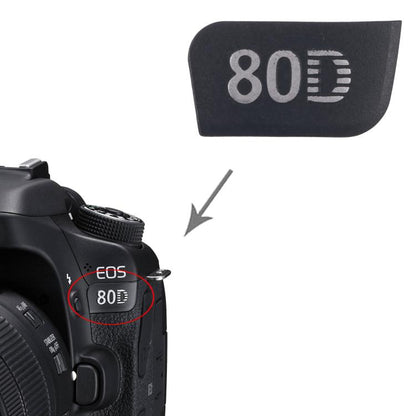 Plaque signalétique OEM, For Canon EOS 80D