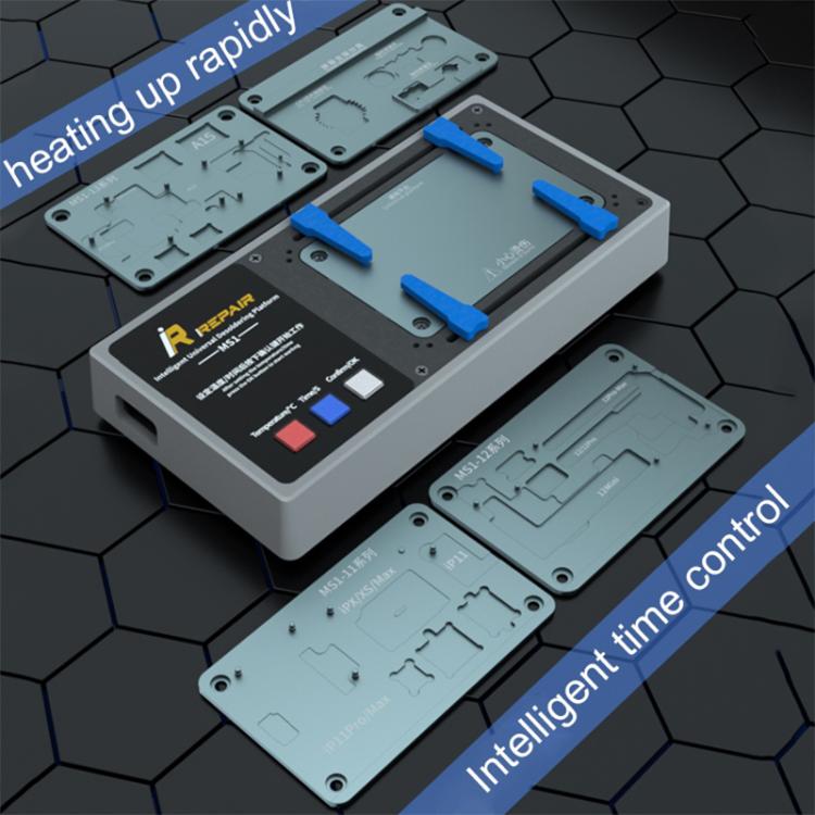 Plateforme de dessoudage intelligente Mijing MS1 pour iPhone X-16 Pro Max, US Plug, EU Plug