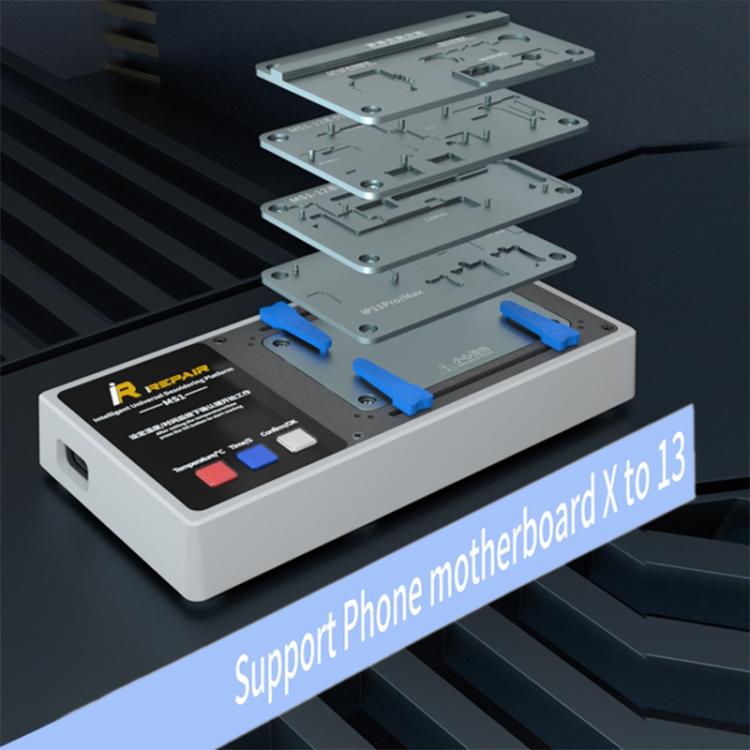 Plateforme de dessoudage intelligente Mijing MS1 pour iPhone X-16 Pro Max, US Plug, EU Plug