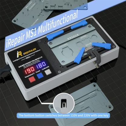 Plateforme de dessoudage intelligente Mijing MS1 pour iPhone X-16 Pro Max, US Plug, EU Plug