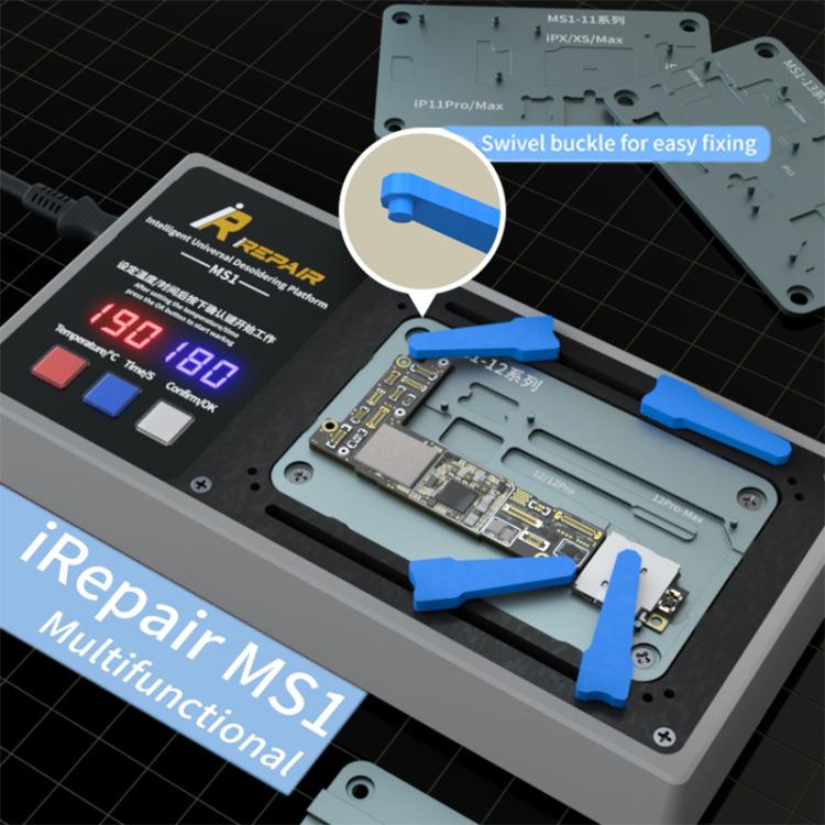 Plateforme de dessoudage intelligente Mijing MS1 pour iPhone X-16 Pro Max, US Plug, EU Plug