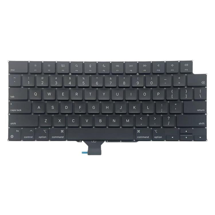 Clavier version américaine, For MacBook Pro 16.2 2024 M4 Pro A3186, For MacBook Pro 16.2 2024 M4 Pro A3403, For MacBook Pro 14.2 2024 M4 A3401, For MacBook Pro 14.2 2024 M4 A3185