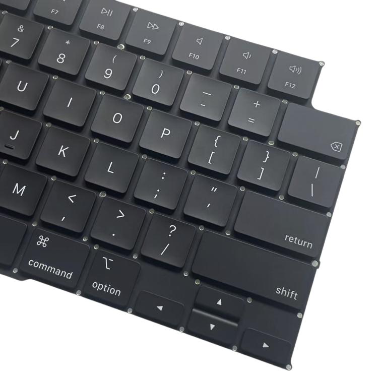 Clavier version américaine, For MacBook Pro 16.2 2024 M4 Pro A3186, For MacBook Pro 16.2 2024 M4 Pro A3403, For MacBook Pro 14.2 2024 M4 A3401, For MacBook Pro 14.2 2024 M4 A3185