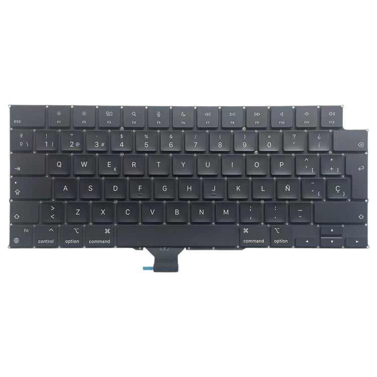 Clavier espagnol version UK Big Enter, For MacBook Pro 16.2 A3186, For MacBook Pro 16.2 A3403, For MacBook Pro 14.2 A3401