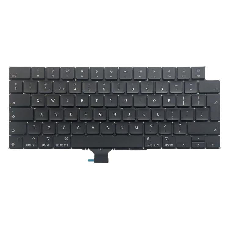 Clavier anglais UK Big Enter version UE, For MacBook Pro 16.2 A3186, For MacBook Pro 16.2 A3403, For MacBook Pro 14.2 A3401, For MacBook Pro 14.2 A3185