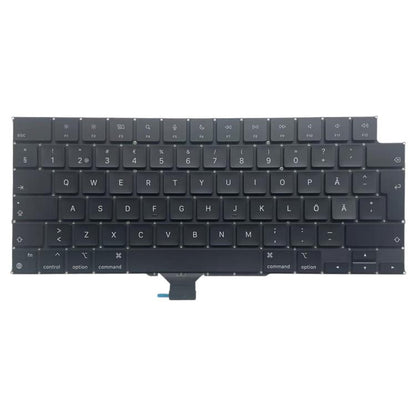 Clavier suédois version UK Big Enter, For MacBook Pro 16.2 A3186, For MacBook Pro 16.2 A3403, For MacBook Pro 14.2 A3401, For MacBook Pro 14.2 A3185