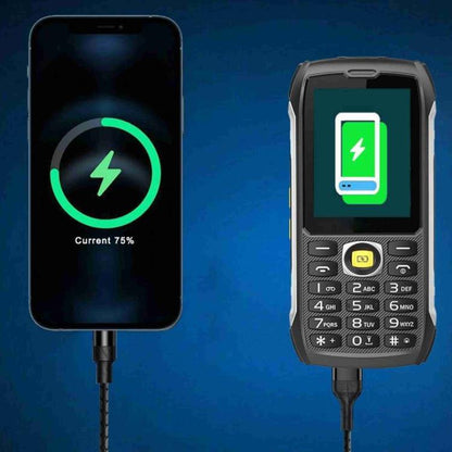 Téléphone robuste HP289 4G IP68, écran 2,8 pouces, batterie 4500 mAh, réseau : 4G, Bluetooth, radio FM, SOS, lampe torche, EU Plug, US Plug, UK Plug, AU Plug