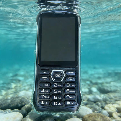 Téléphone robuste HP336 4G IP68, écran 3,5 pouces, batterie 4500 mAh, réseau : 4G, Bluetooth, radio FM, SOS, lampe torche, EU Plug, US Plug, UK Plug, AU Plug