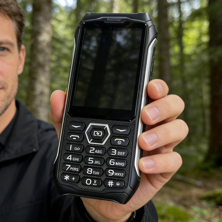 Téléphone robuste HP336 4G IP68, écran 3,5 pouces, batterie 4500 mAh, réseau : 4G, Bluetooth, radio FM, SOS, lampe torche, EU Plug, US Plug, UK Plug, AU Plug
