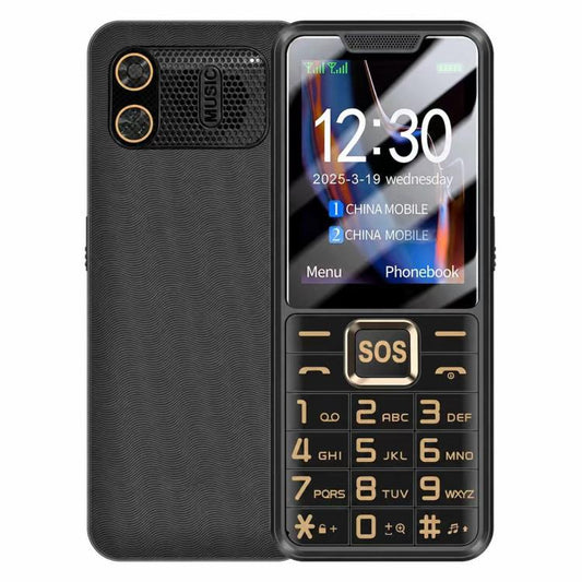 Téléphone YEEMI K3+ 4G à clavier, écran 2,4 pouces, lampe torche LED, grand clavier, gros caractères, SOS, réseau 4G, double SIM
