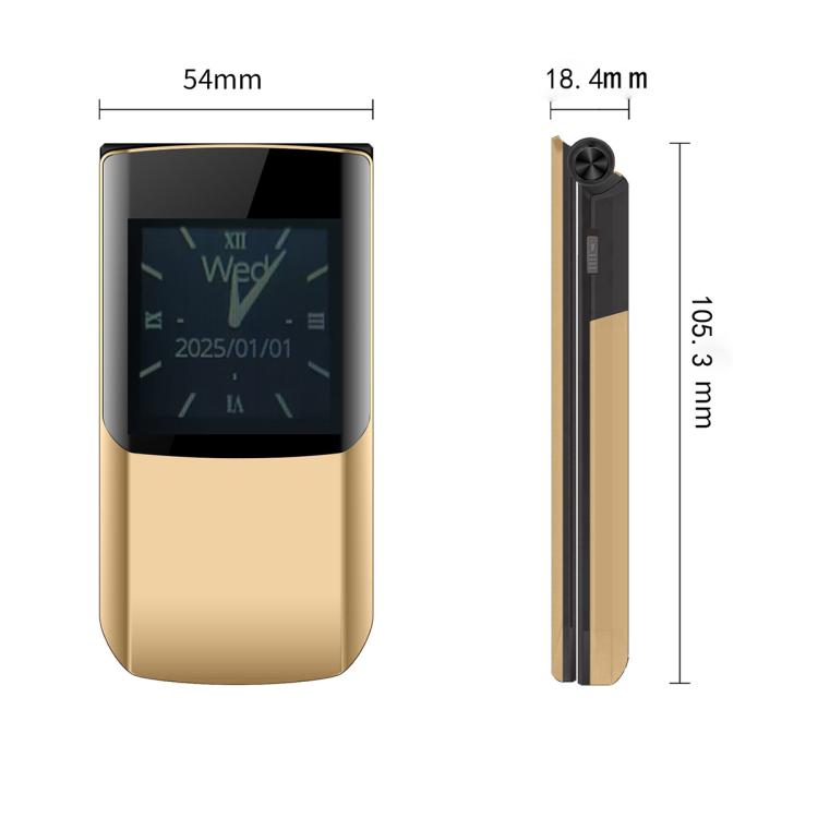 Téléphone à clapet S7 4G, écran 2,4 pouces + 1,44 pouces, batterie 4800 mAh, lampe torche LED, SOS, réseau 4G, double SIM