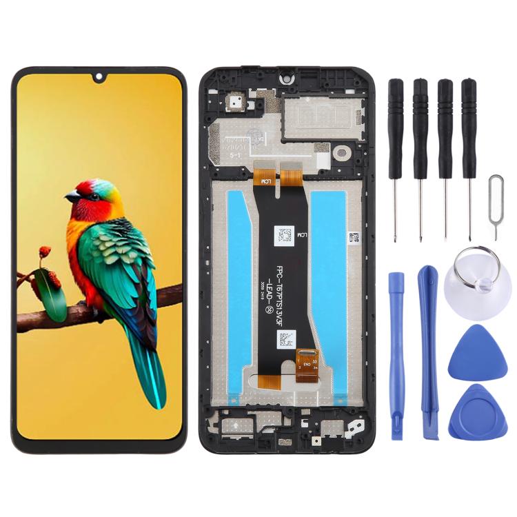 Écran LCD numériseur complet avec cadre, For ZTE Blade A76 4G Z2474, For ZTE Blade A76 5G Z2469N, For ZTE Blade A36 Z2472, For ZTE Blade A56 Z2473, For ZTE Blade A75 5G Z2357N, For ZTE Blade A35 Z2453, For ZTE Blade A55 Z2450