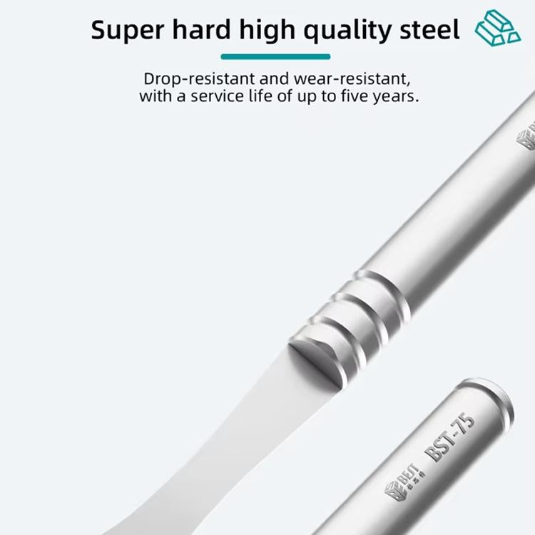 Couteau à gratter en acier inoxydable BEST BST-75, BEST BST-75