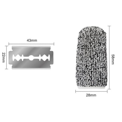 BEST VBST-80B Ensemble de grattoirs magnétiques double face multifonctions en acier inoxydable pour enlever la colle, BEST VBST-80B