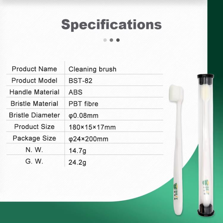 Brosse de nettoyage à poils souples BEST BST-82, BEST BST-82