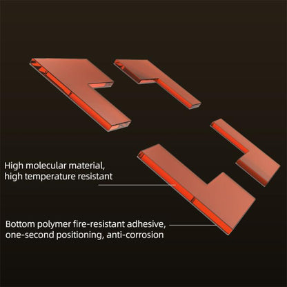 Autocollant adhésif de positionnement pour puces à souder BST-3DX BEST, BEST BST-3DX