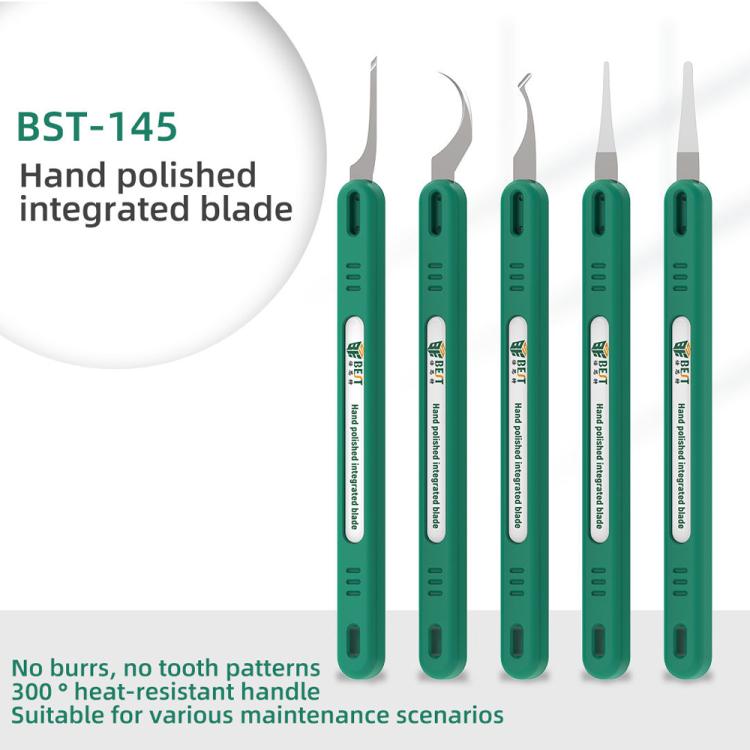BEST BST-145 Kit de lames de démontage et de décollage de colle 5 en 1, BEST BST-145