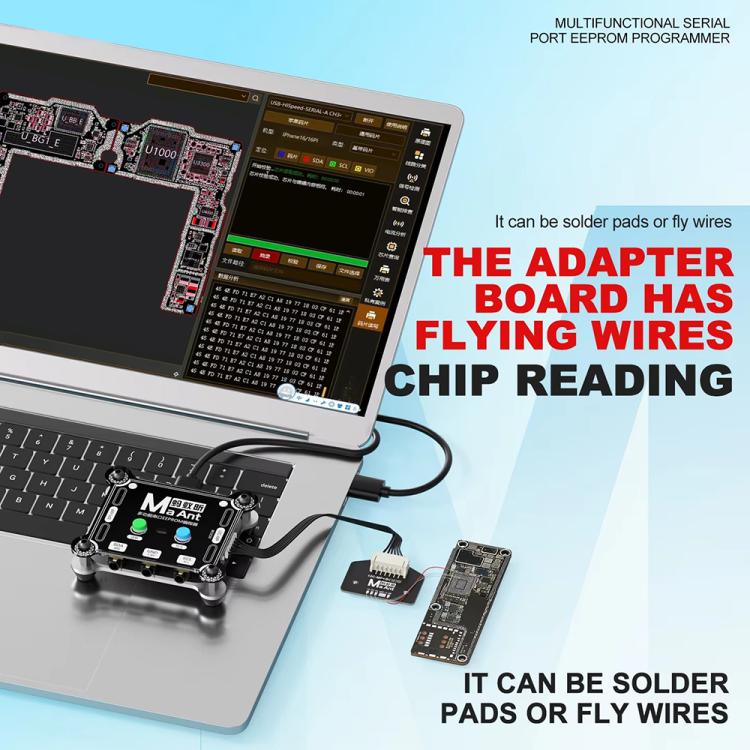 Programmateur EEPROM à port série multifonctionnel MaAnt E1, Only Programmer, 16 Pro/16 Pro Max IC Module, Programmer+16 Pro/Pro Max IC module